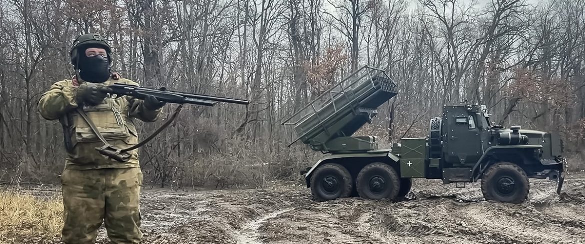 Russian forces in the Kursk region