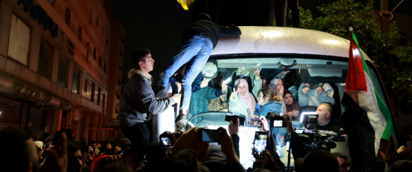 palestinesi liberati