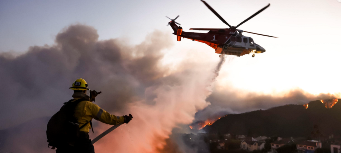 Los Angeles in fiamme