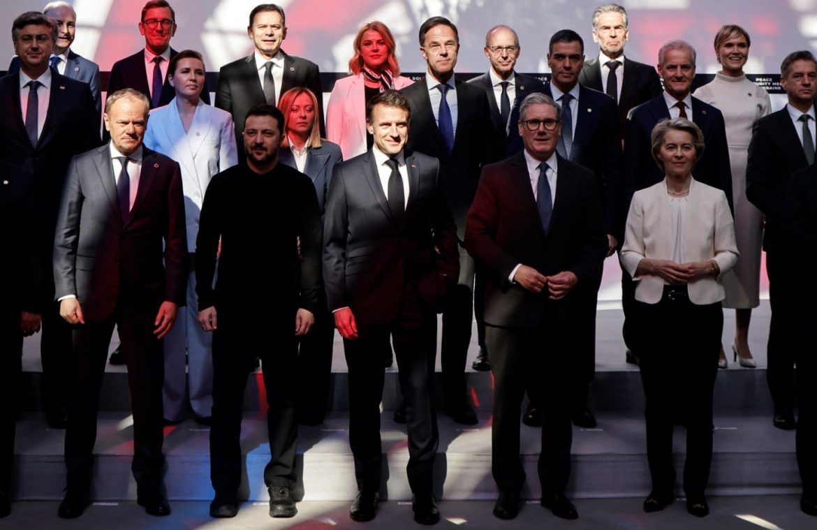 La coalizione dei volenterosi Foto Ansa La coalizione dei volenterosi Foto Ansa