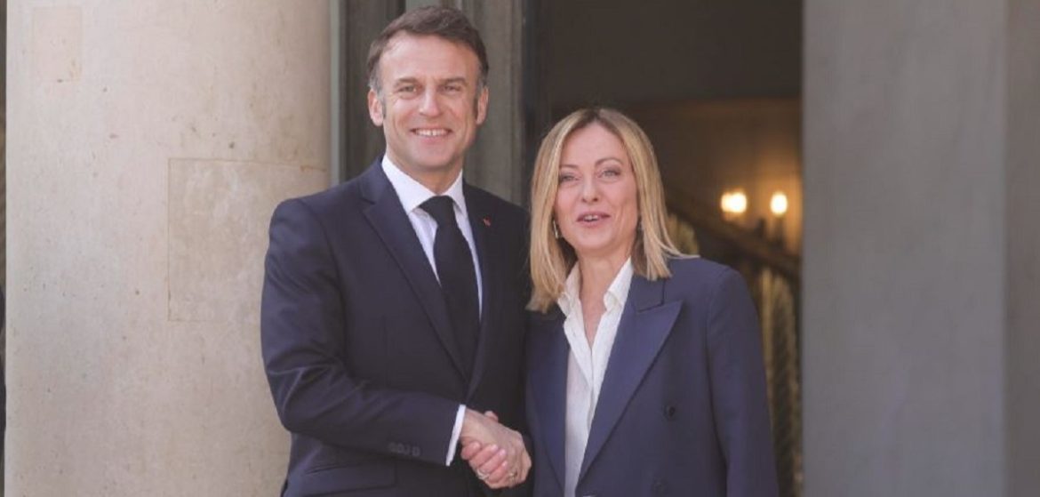 Meloni Macron