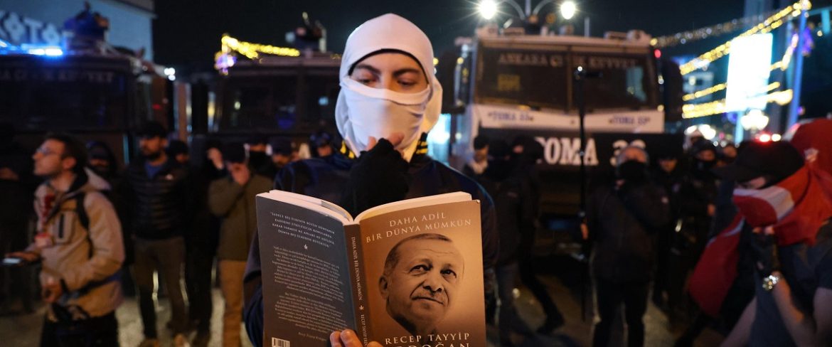 Protests in Ankara against the arrest of Istanbul Mayor Ekrem Imamoglu Imamoglu