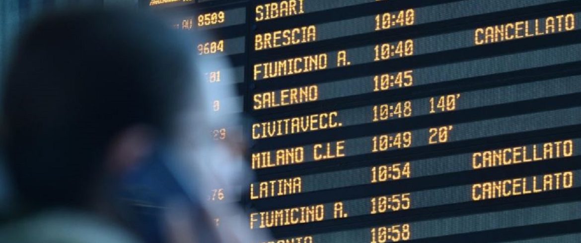 sciopero-1 Ritardi e cancellazioni alla stazione Termini di Roma | Foto Ansa