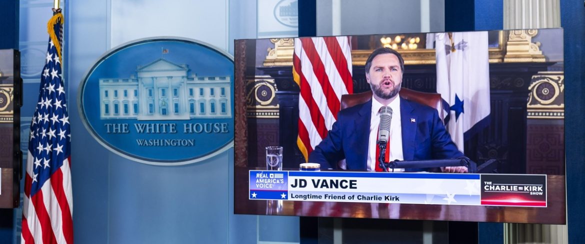 US Vice President JD Vance hosts The Charlie Kirk Show