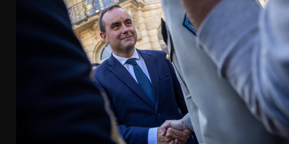 Il primo ministro francese, Sebastien Lecornu