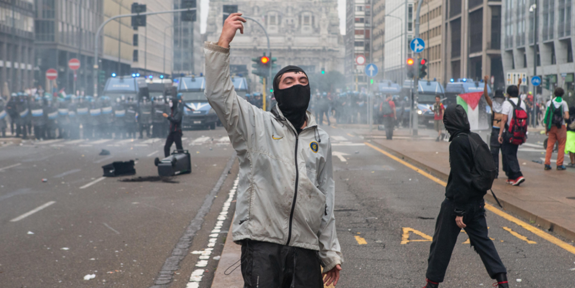Manifestazione per Gaza a Milano