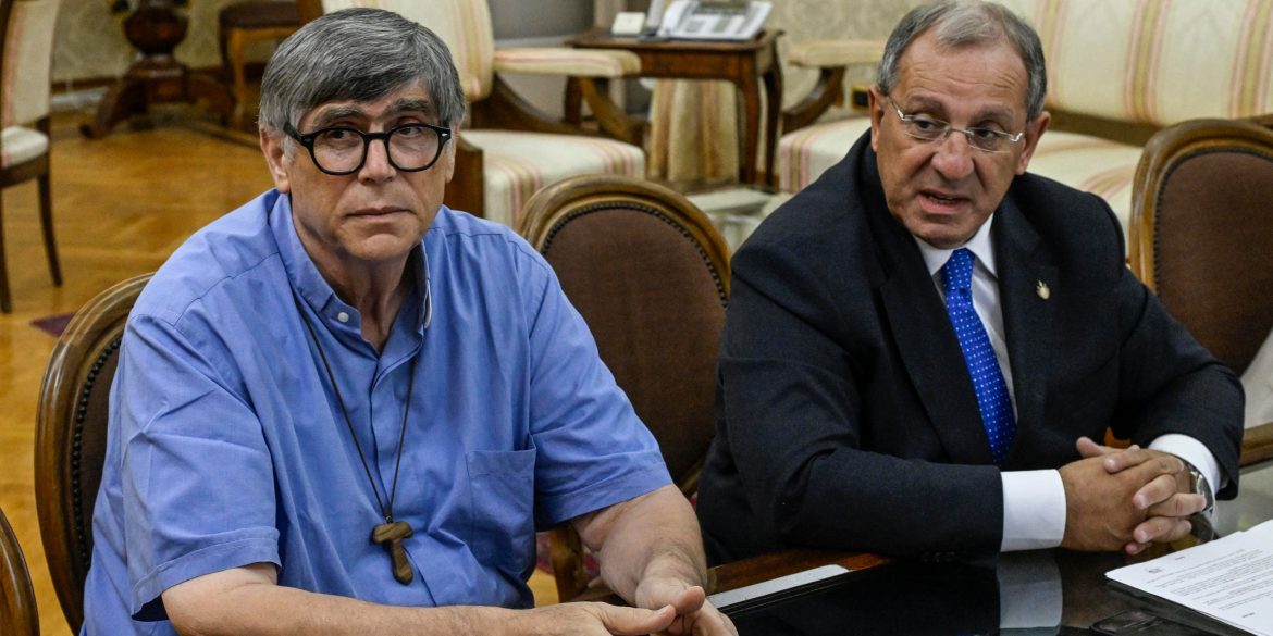 Maurizio Patriciello e Michele di Bari Caivano