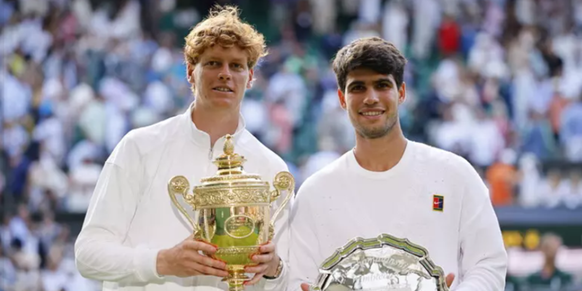 Sinner e Alcaraz Wimbledon 2025