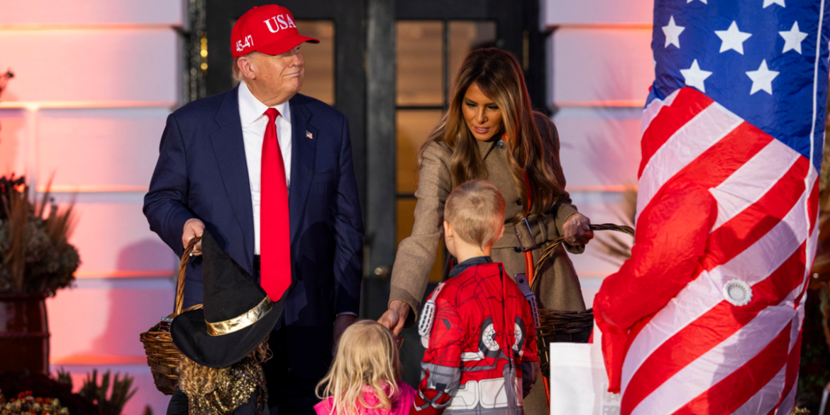 bandiera america halloween