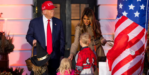 bandiera america halloween