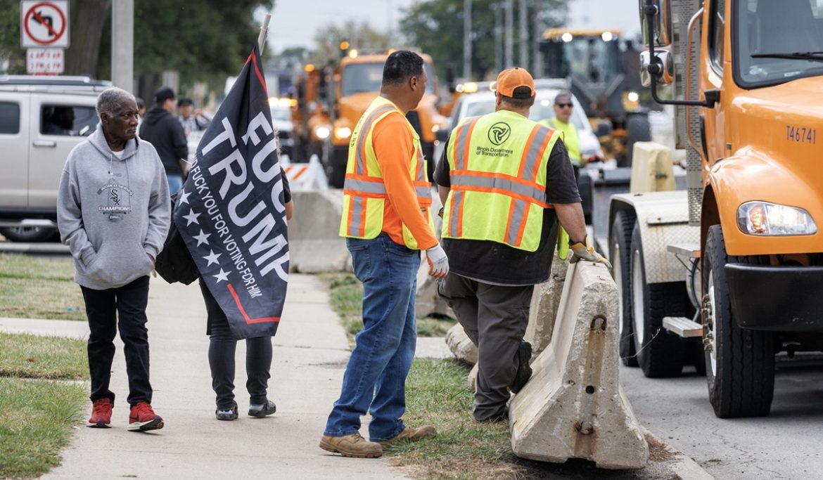 Le manifestazioni a Chicago contro l’Ice chicago ice
