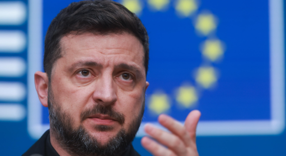 Zelensky a Bruxelles