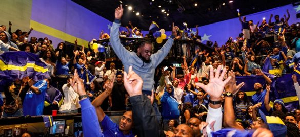 SCATTIDELGIORNO: Curacao fans watch World Cup 2026 qualifying match Curaçao