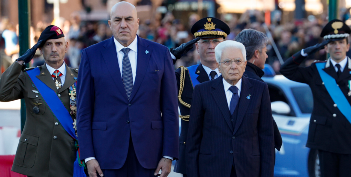 Mattarella e Crosetto