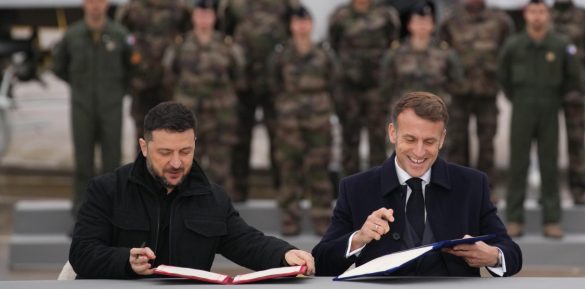macron e zelensky