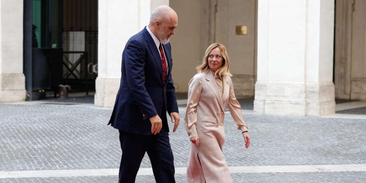 Meloni e Rama