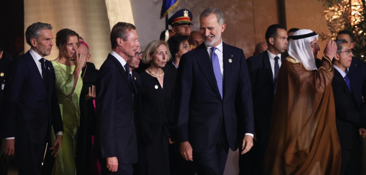 Official opening of the Grand Egyptian Museum (GEM) Il re Felipe VI di Spagna durante la cerimonia