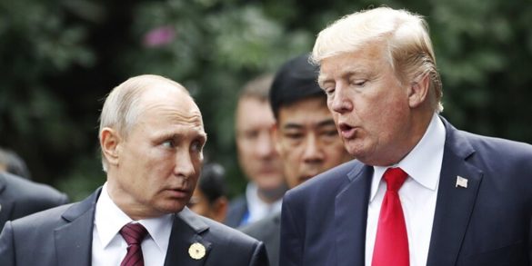 Ucraina Vladimir Putin e Donald Trump