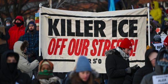 Vigil Held in Minneapolis After Fatal ICE Shooting