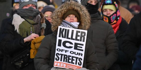 Vigil Held in Minneapolis After Fatal ICE Shooting