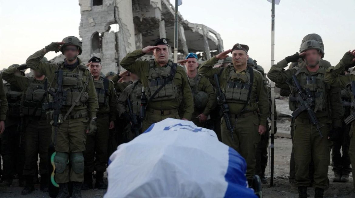 Corpo ostaggio israeliano