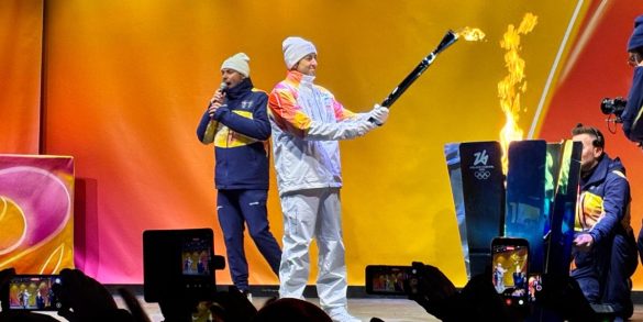 fiamma olimpica Milano-Cortina 2026