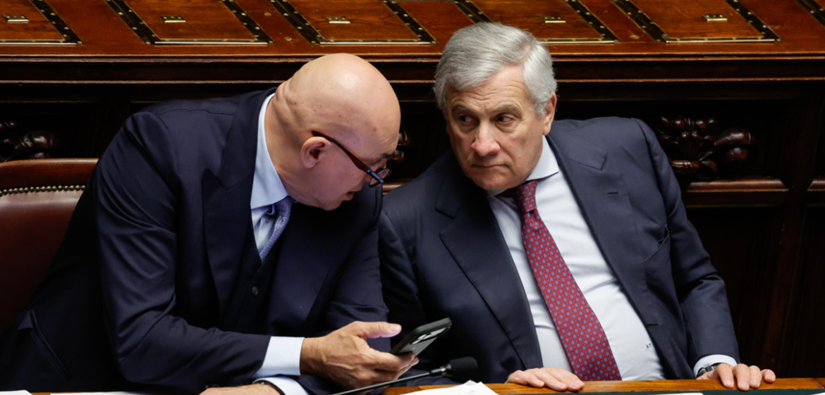 Tajani e Crosetto