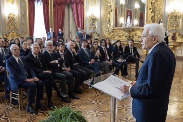 Il presidente della Repubblica Sergio Mattarella