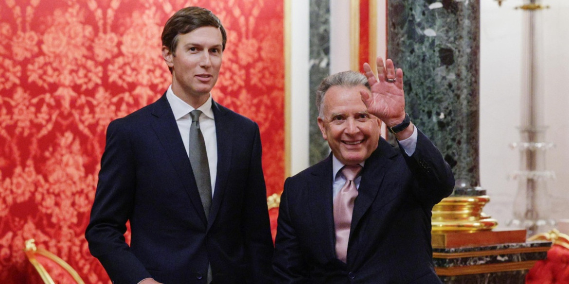 US Presidential Special Envoys Steve Witkoff and Jared Kushner visit Russia