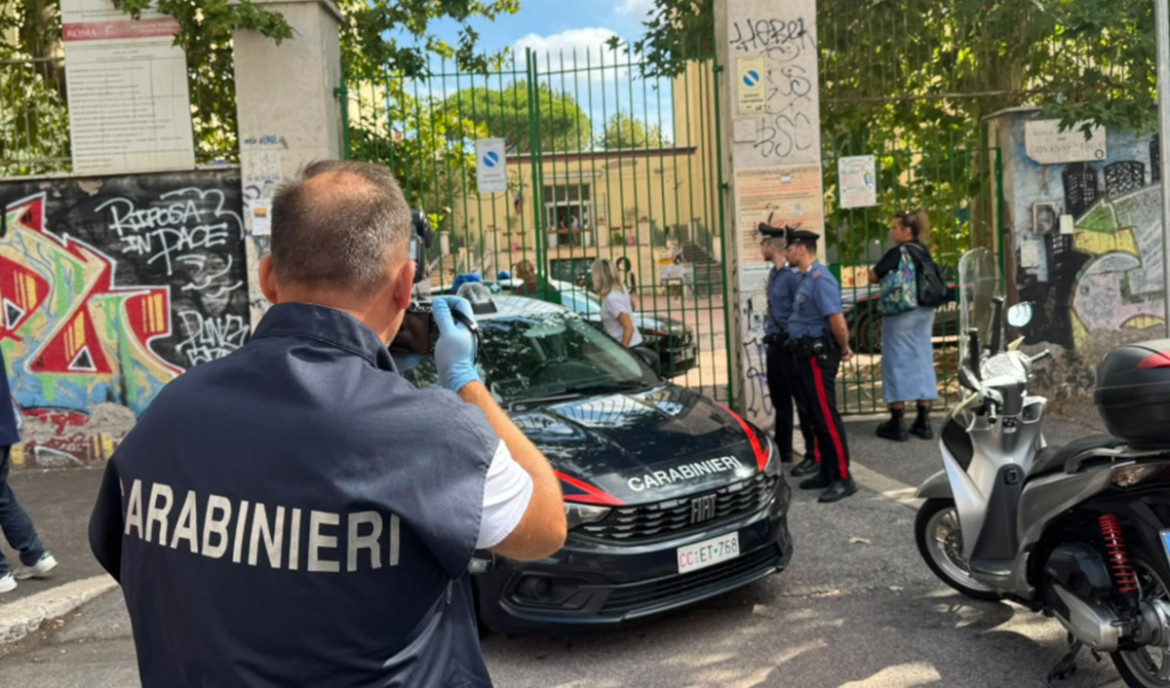 I carabinieri intervenuti sul posto