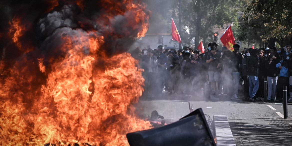 Proteste liceali in Francia francia