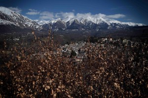 Amatrice, vista da Musicchio, 6 mesi dopo il terremoto del 24 agosto