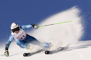 1.La norvegese Ragnhild Mowinckel in azione ai Campionati del Mondo di Sci 2017 a St Moritz