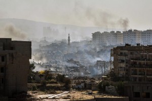 12 dicembre- le forze del regime di Bashar al Assad riconquistano la città di Aleppo. Carneficina nella città.