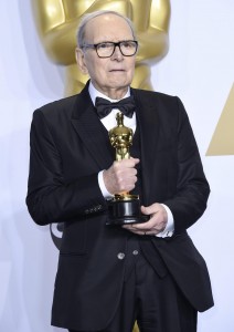 29 febbraio- Morricone vince l'Oscar per la colonna sonora di The Hateful Eight