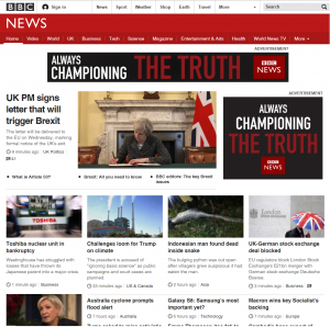 il sito della BBC 