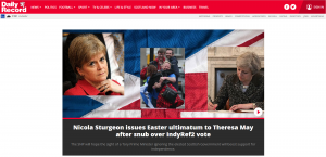 il sito dello scozzese Daily Record