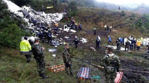 Disastro Chapeocoense. La squadra brasiliana perde la vita in un incidente aereo.