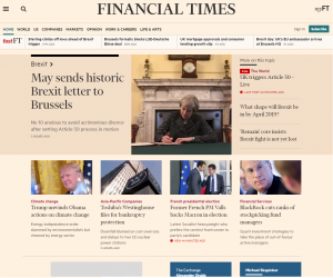 il sito del Financial Times 