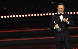 Stefano Accorsi si aggiudica il David di Donatello come miglior attore protagonista nel film di Matteo Rovere, “Veloce come il vento''