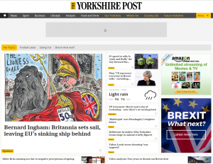 il sito del quotidiano Yorkshire Post
