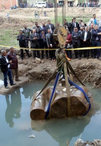 La statua risalirebbe a oltre 3.000 anni fa